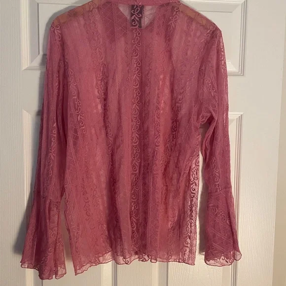 Rose Lace Blouse - Picture 3 of 4